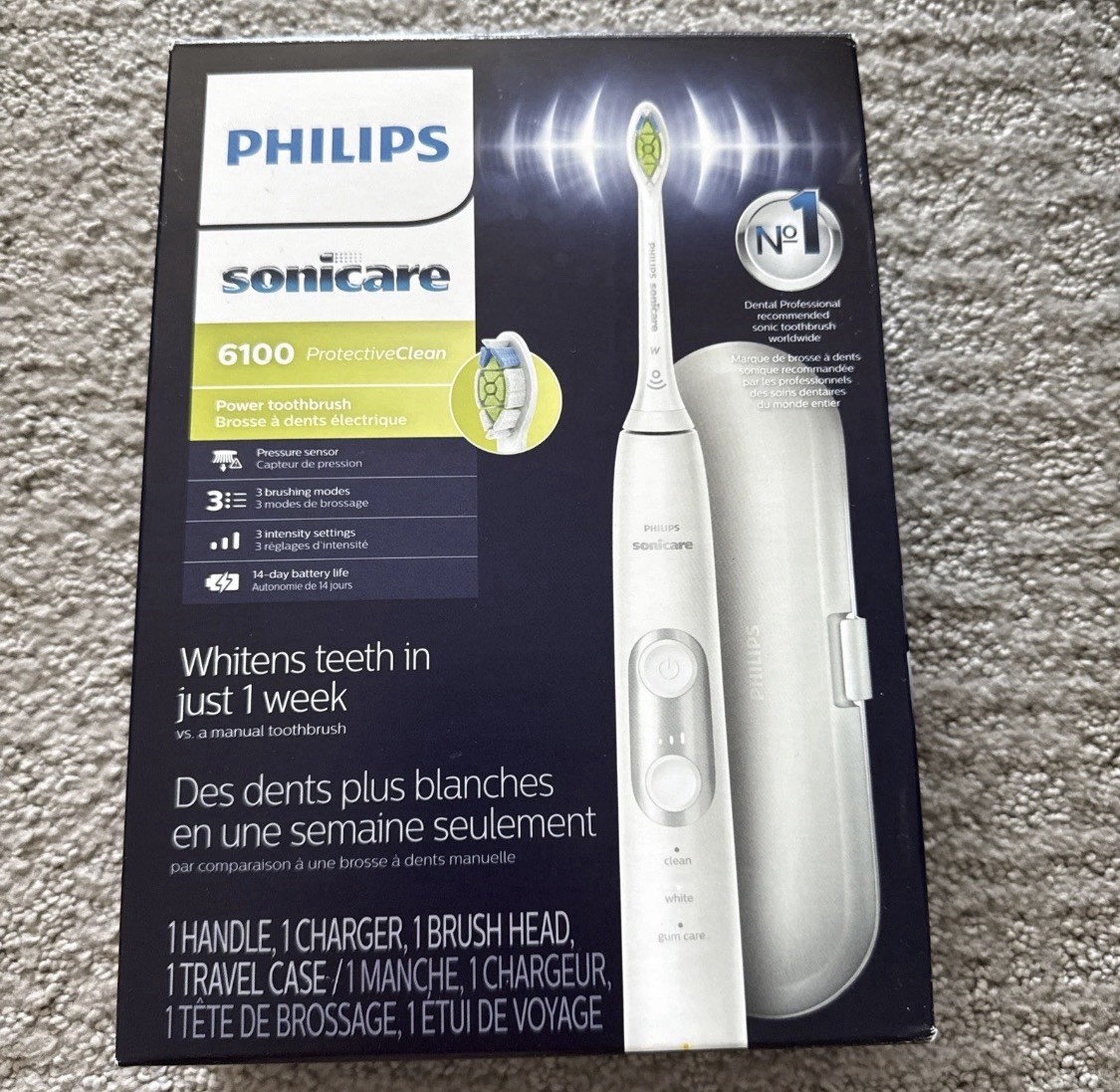 Philips Sonicare ProtectiveClean 6100 Electric Toothbrush Fast Ship