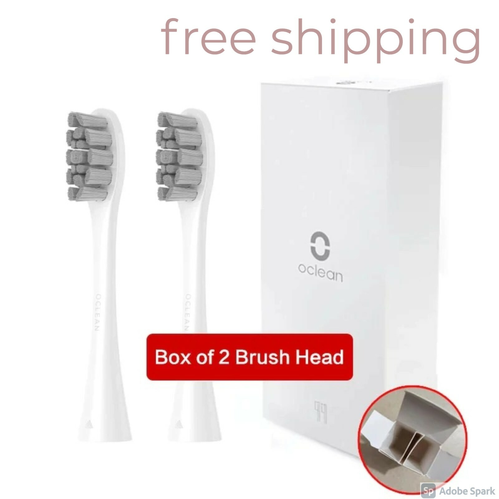 Electric Adult Toothbrush Global Version Oclean X IPX7 Waterproof, Touch Screen