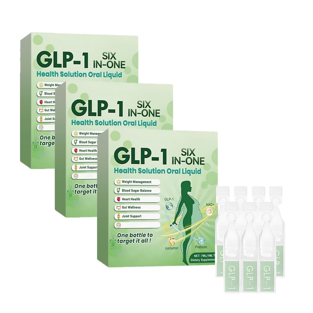 3PCS Health Six-in-One Solution Oral One Fluid, Bottle It Target to All