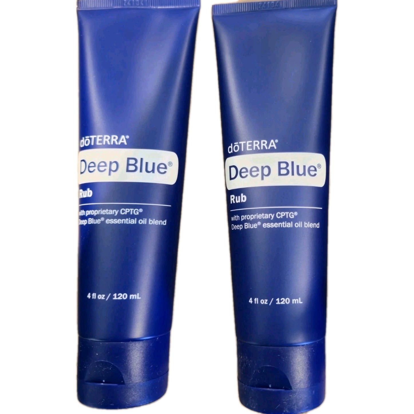 doTERRA Deep Blue Rub 2 Pack *Authentic* Sealed 4 oz Each Value Pack