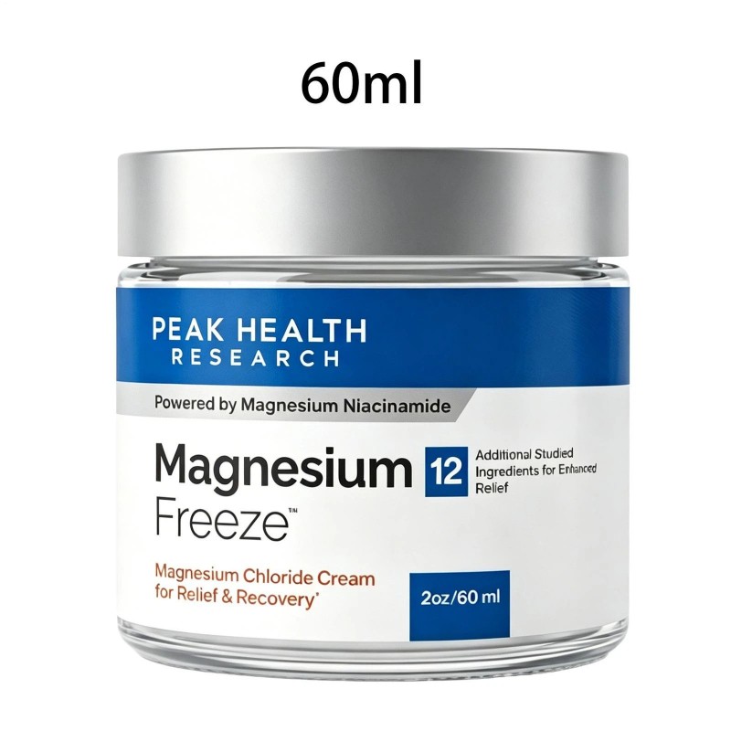Magnesium Freeze – Topical Magnesium Cream With Niacinamide For Joints, Low Back
