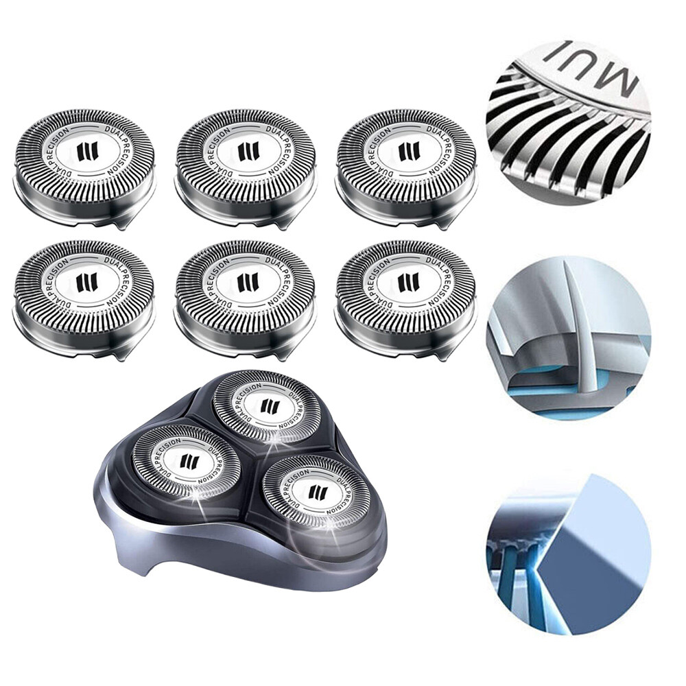 6Pcs HQ8 Replacement Heads For Philips Norelco Aquatec Shaver Blades Razor