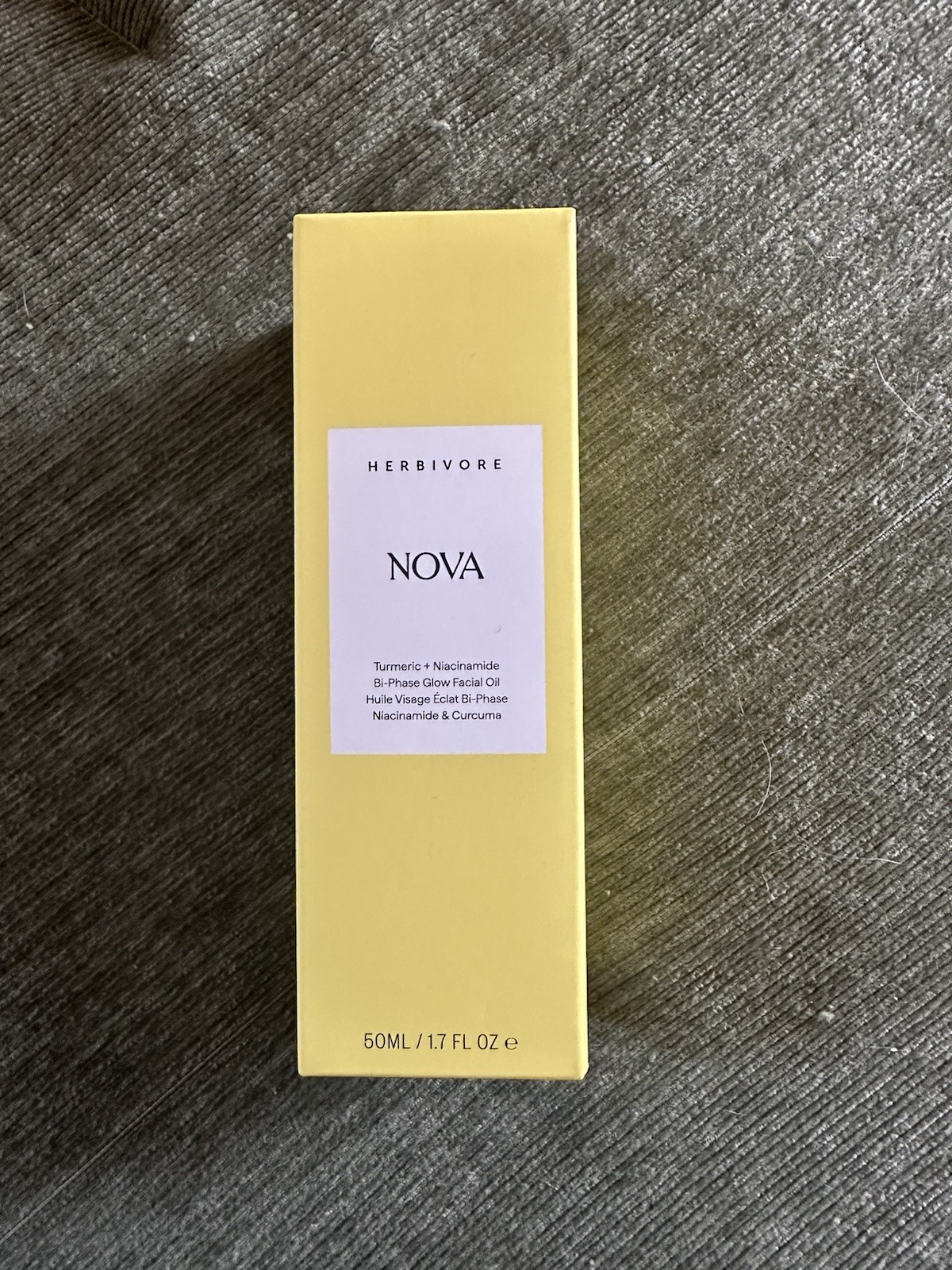 Herbivore Nova Turmeric + Niacinamide Bi-Phase Glow Facial Oil, 1.7 oz (50 mL)