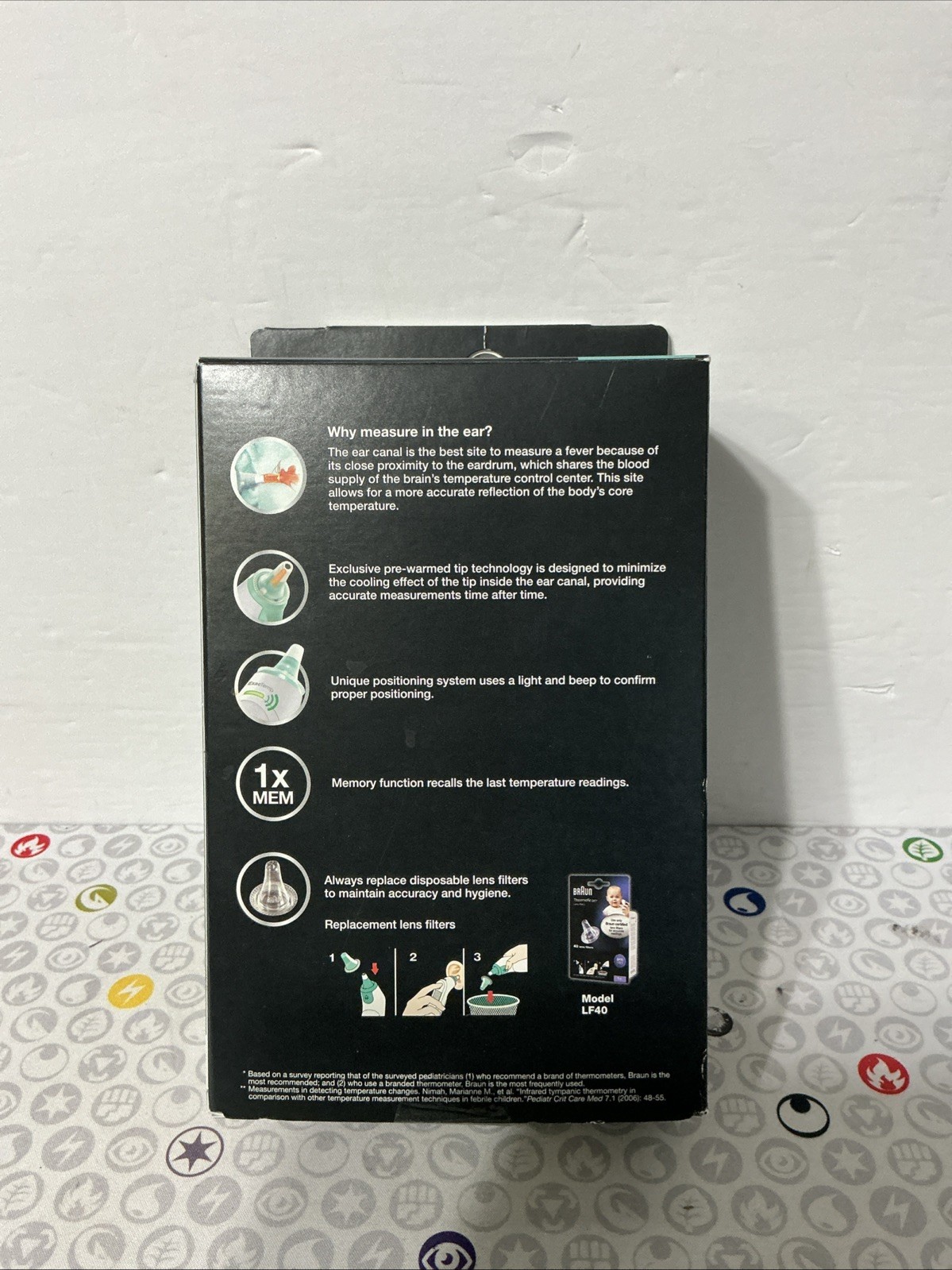 Braun IRT6020 Thermoscan 5 Ear Thermometer – – New – Sealed – FastShip!