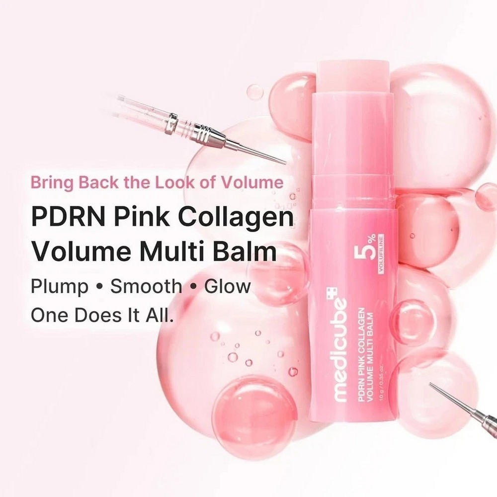 Medicube PDRN Pink Collagen Multi Balm Stick 10g Hydrating Moisturizing Balm