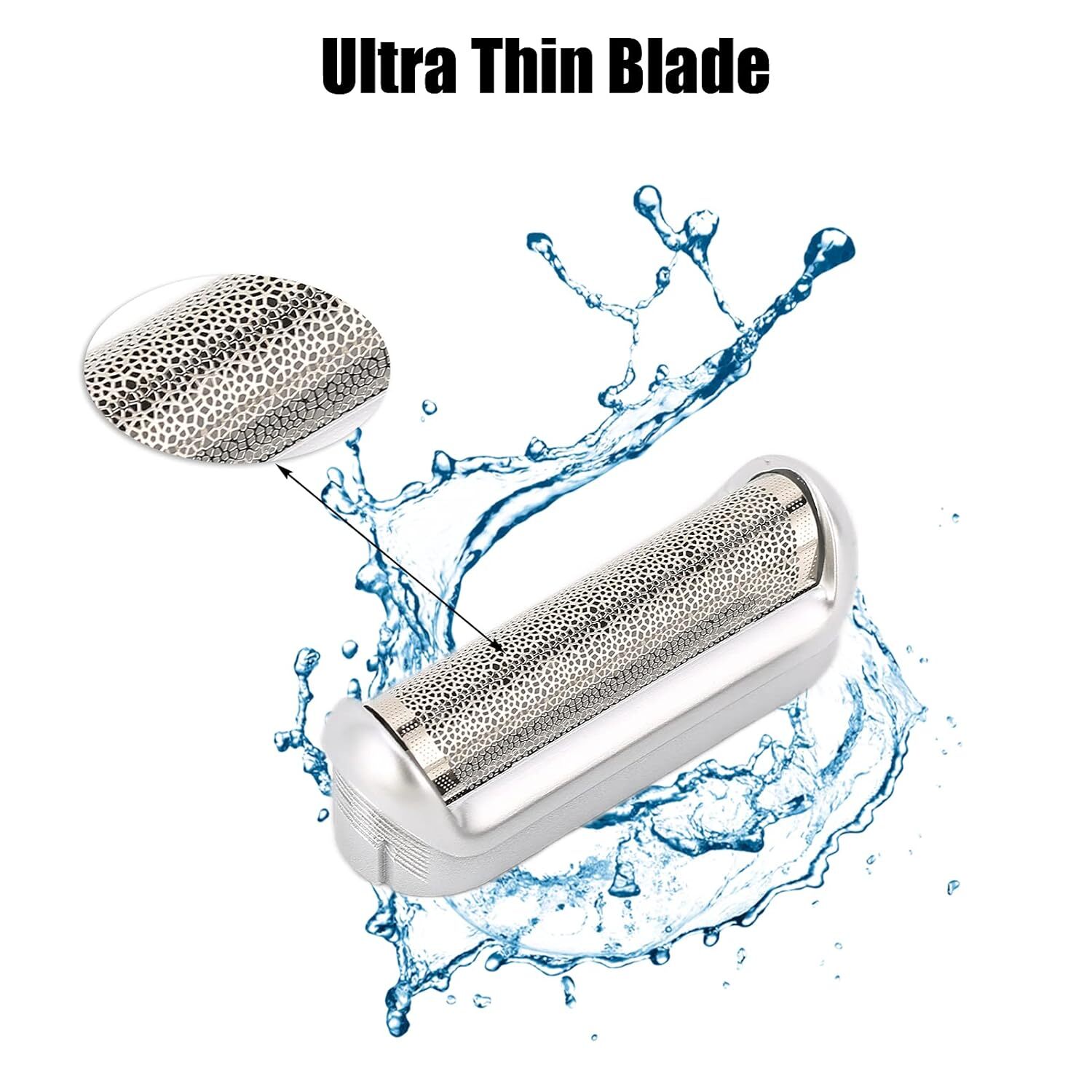 M60b Electric Shaver Foil for Braun Razor Replacement Foil M90 Mobile Shaver 5s
