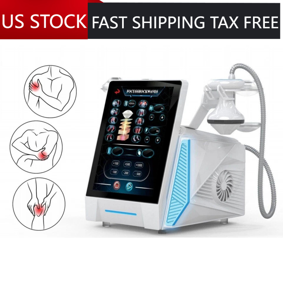 New ESWT Focused Shockwave Therapy Machine Home Body Relax Massage Recovery