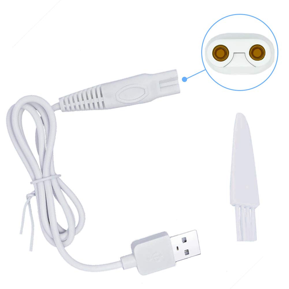 Shaver for Women USB Charging Cable for Finishing Touch Flawless Body Rechargeab