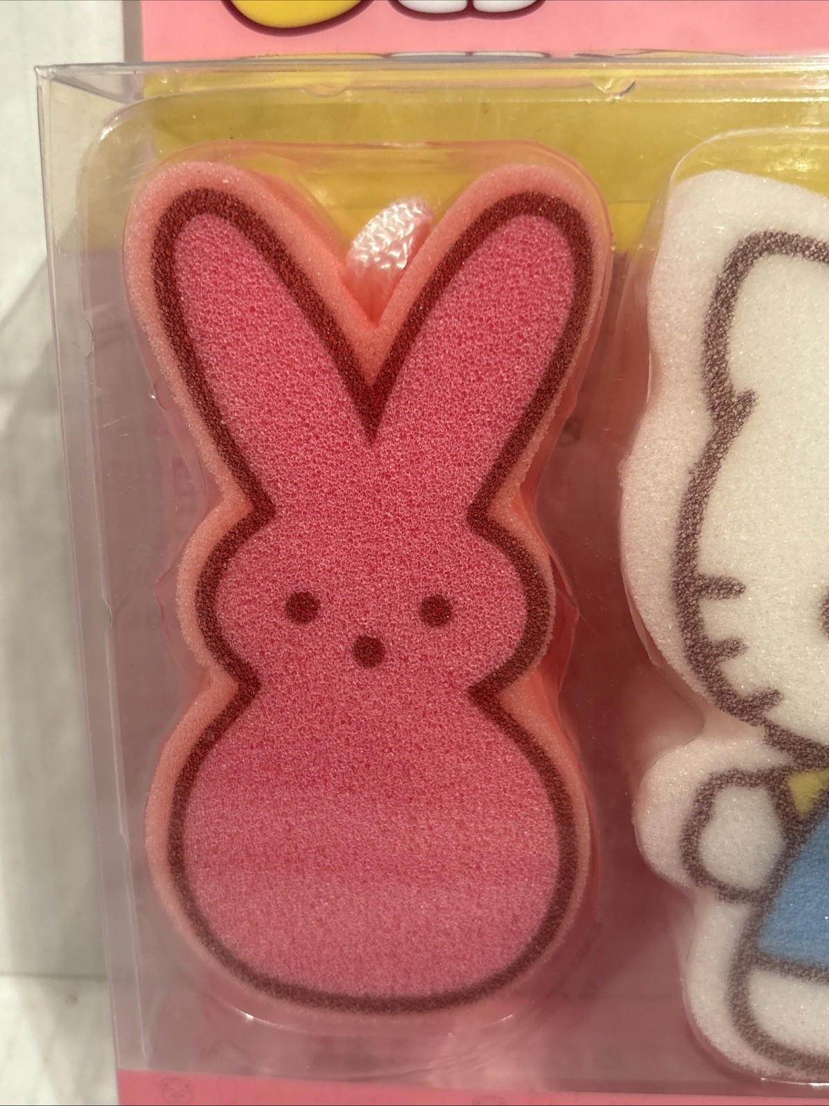 Hello Kitty & Friends Peeps Bath Sponge 2 Piece Set 3 Years + NEW