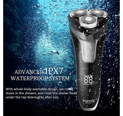 FLYCO Electric Razor for Men, Shaving Electric Cordless with Pop-up Trimmer,IPX7