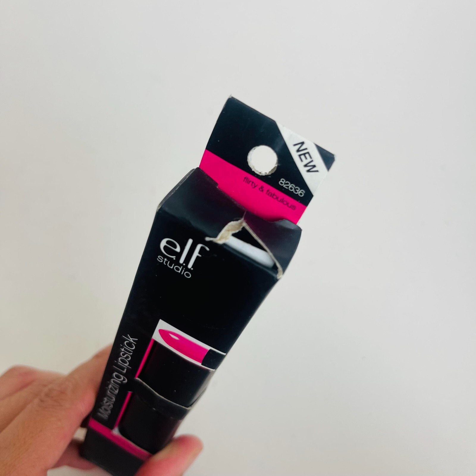 ELF Studio Pink Moisturizing Lipstick Flirty & Fabulous 3.2g/0.11 Oz.