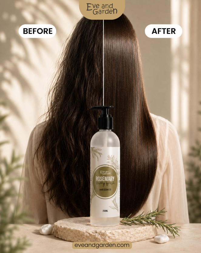 Rosemary Berry Fresh Shampoo & Conditioner Set | Nourishing Hair Care Duo 250ml