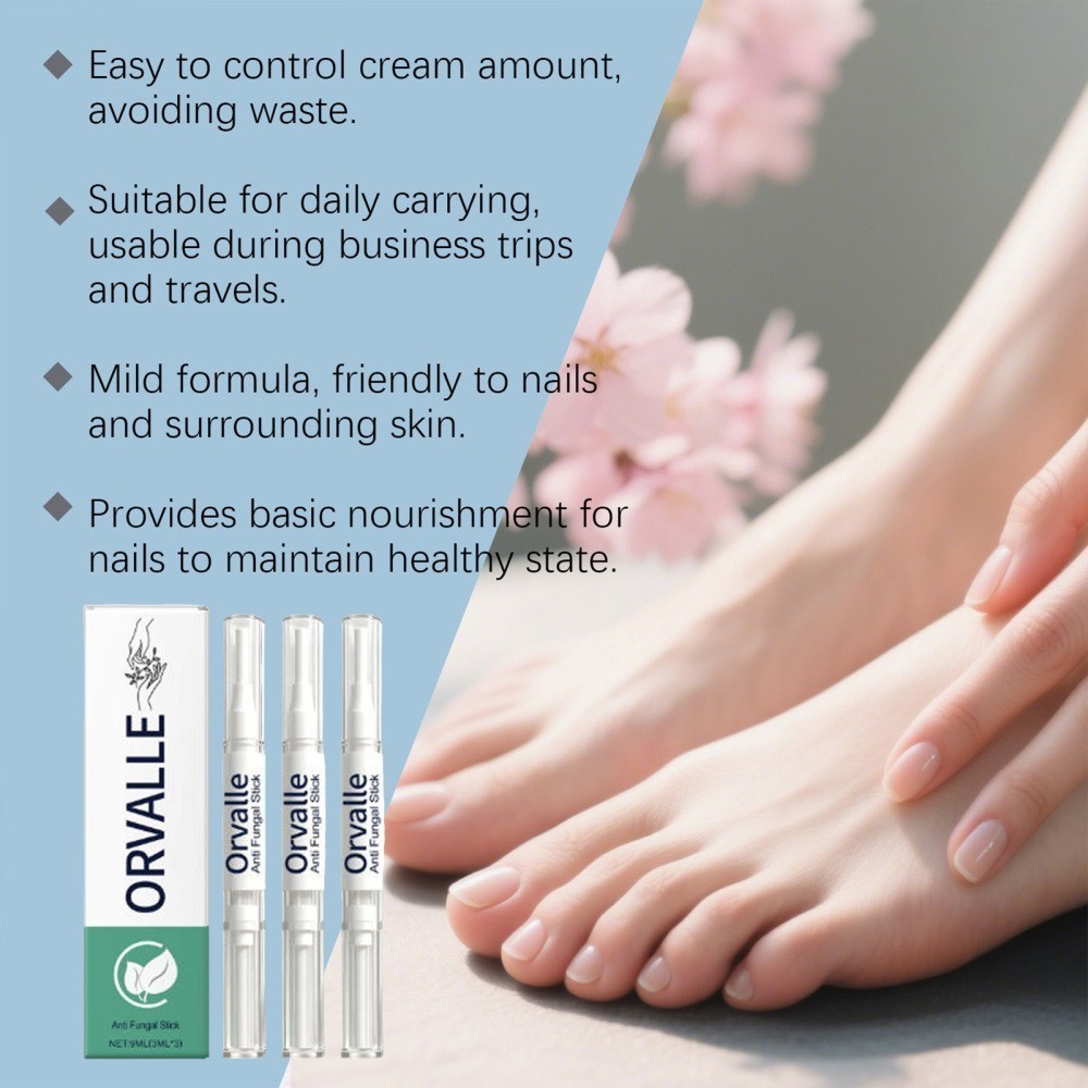 3-15X Orville Nail Fungus Pen Anti Fungus Infection Nail Care Repair Pen Toenail