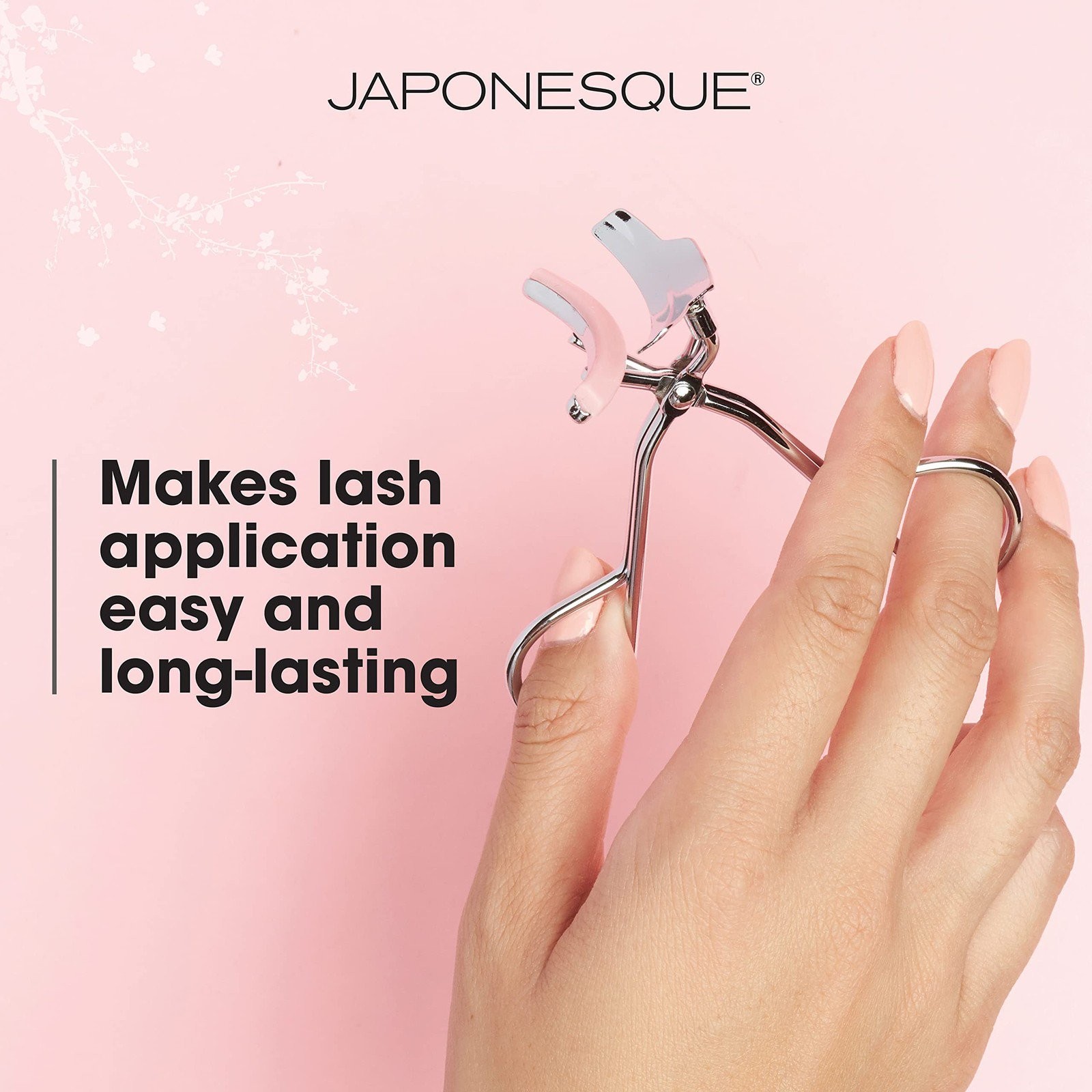 JAPONESQUE False Lash Fuser and Curler – Fuse Natural Lashes to False…