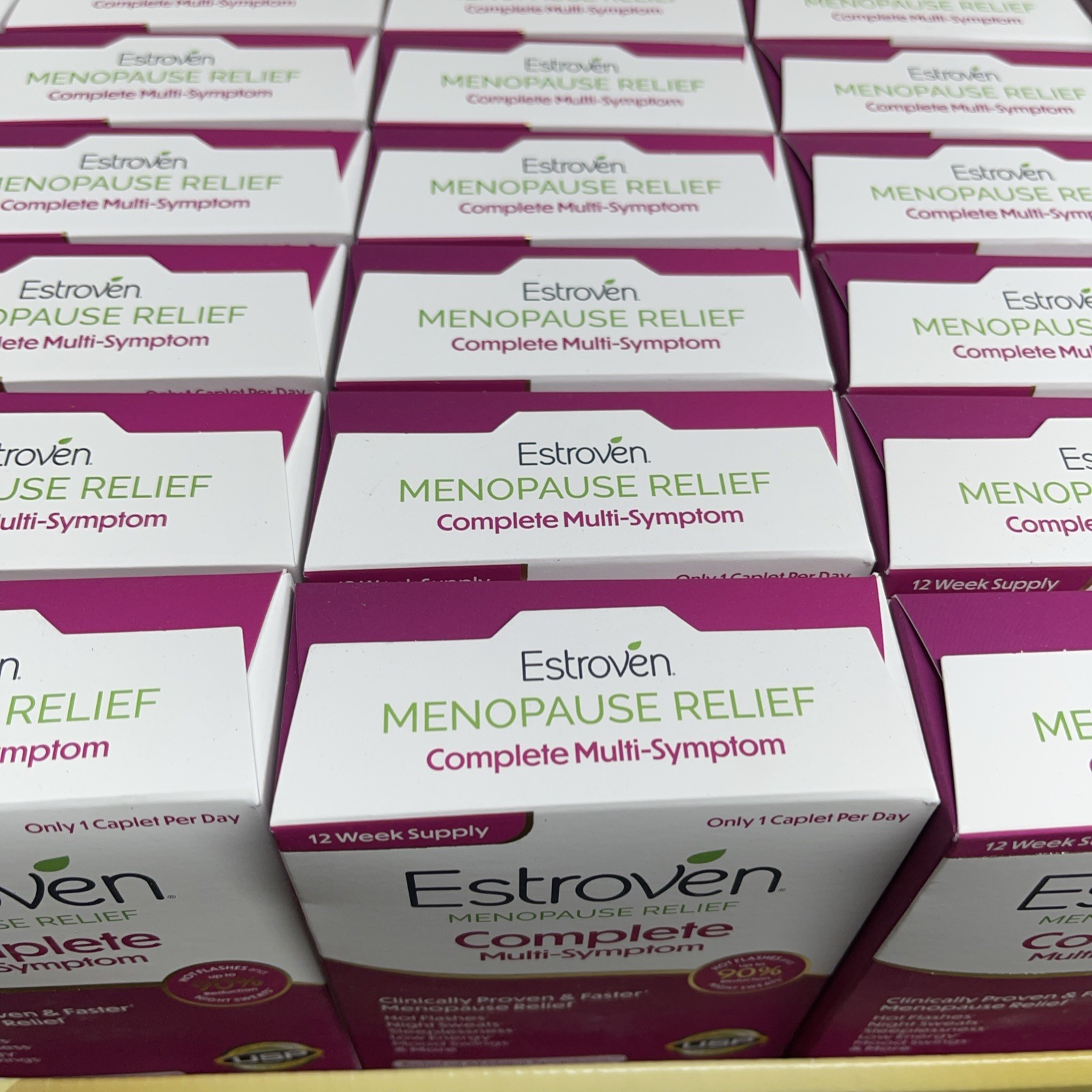 Estroven Complete Multi-Symptom Menopause Relief, 84 Caplets (EXP 07/27 )