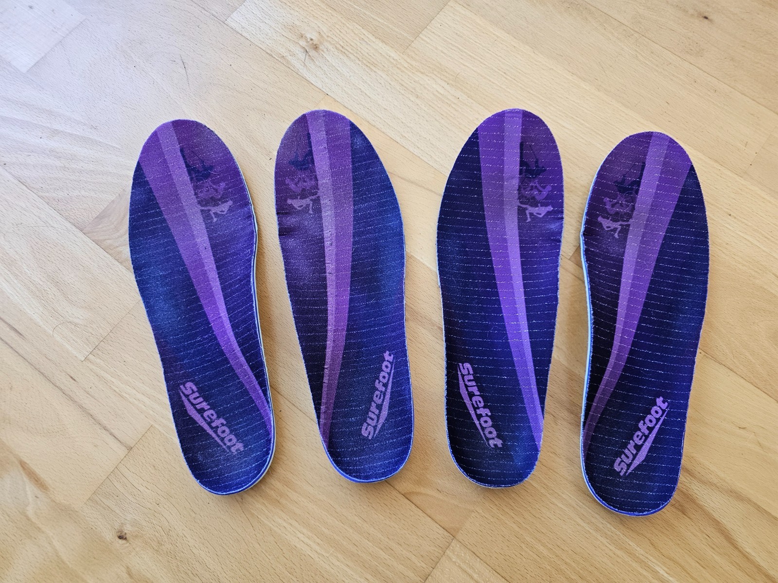 Lot of 2 SureFoot Conforma Medio Medium Arch Profile Performance Insole Womens 9