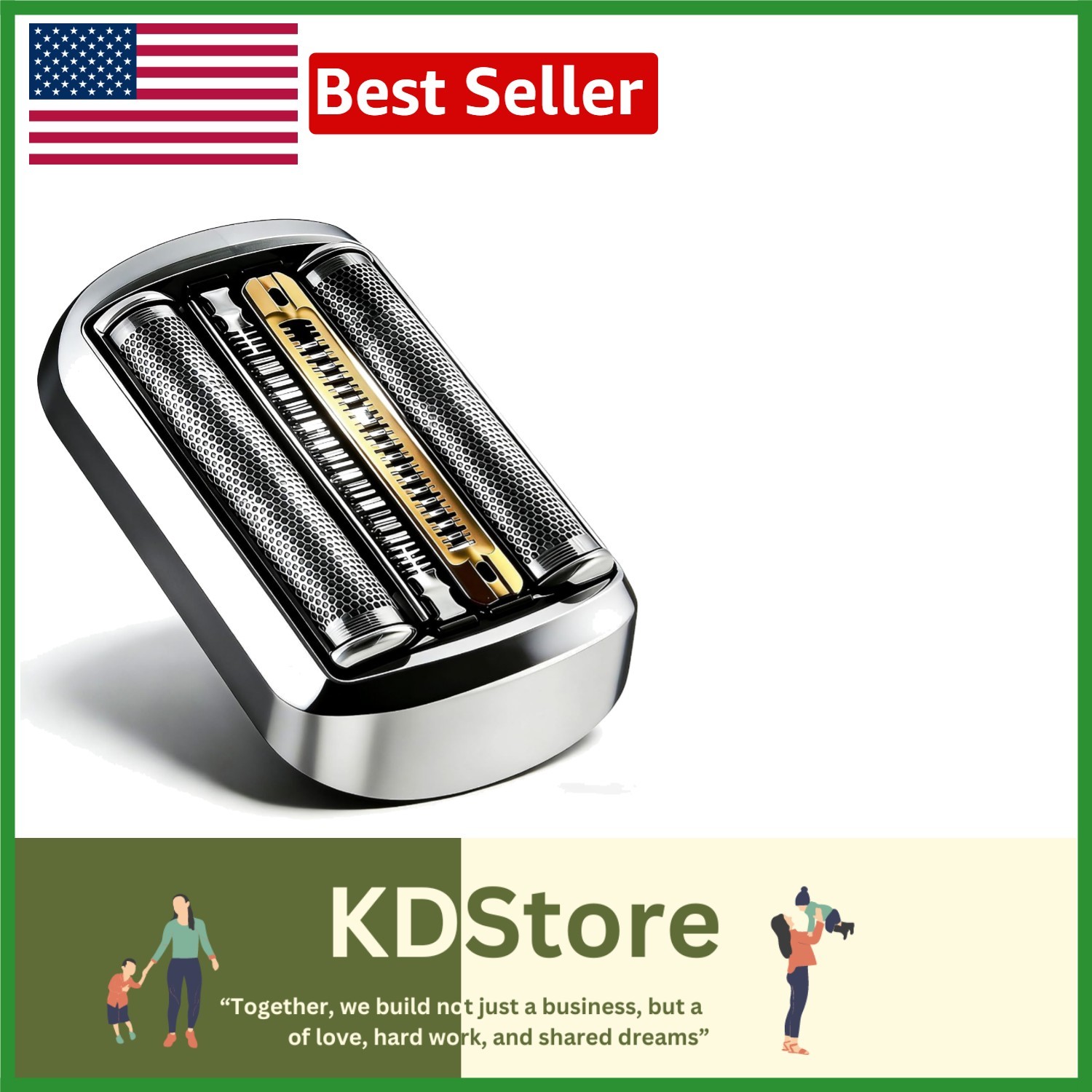 Wide Compatibility 94M Series 9 Replacement Heads – For All Shaver Models