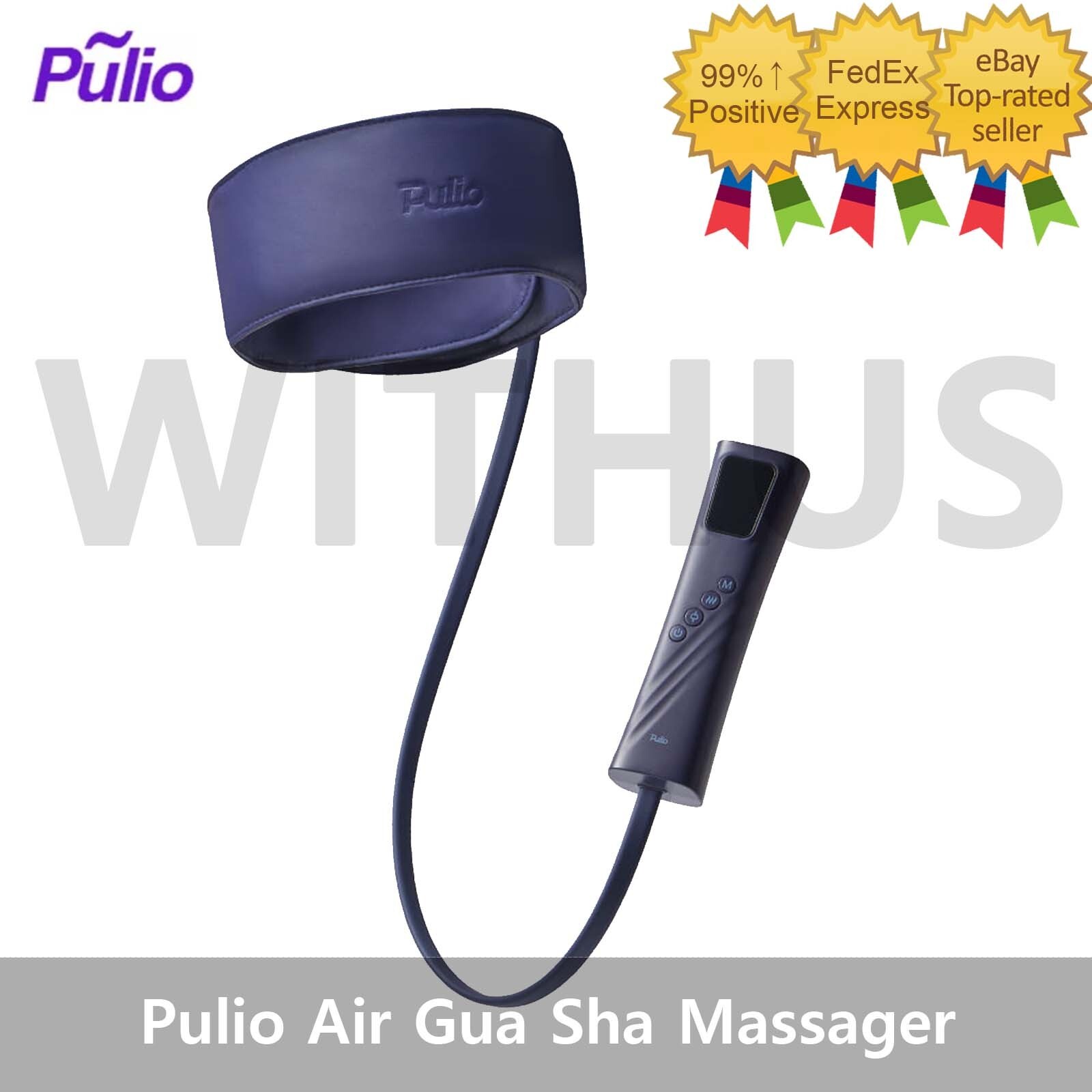 Pulio Air Gua Sha Massager Air Pressure Massage for Puffiness and TensionRelief_