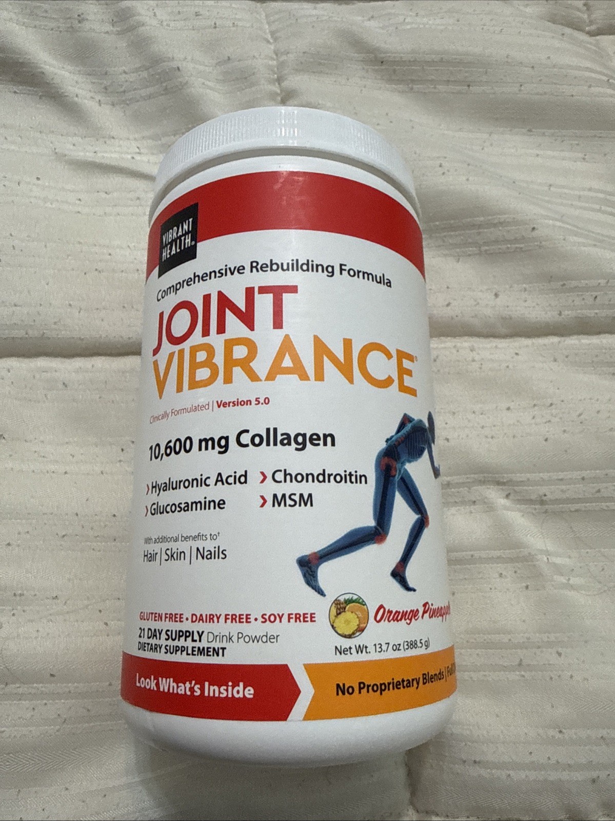 Vibrant Health Joint Vibrance 10600 mg Collagen Supplement – 13.7 oz