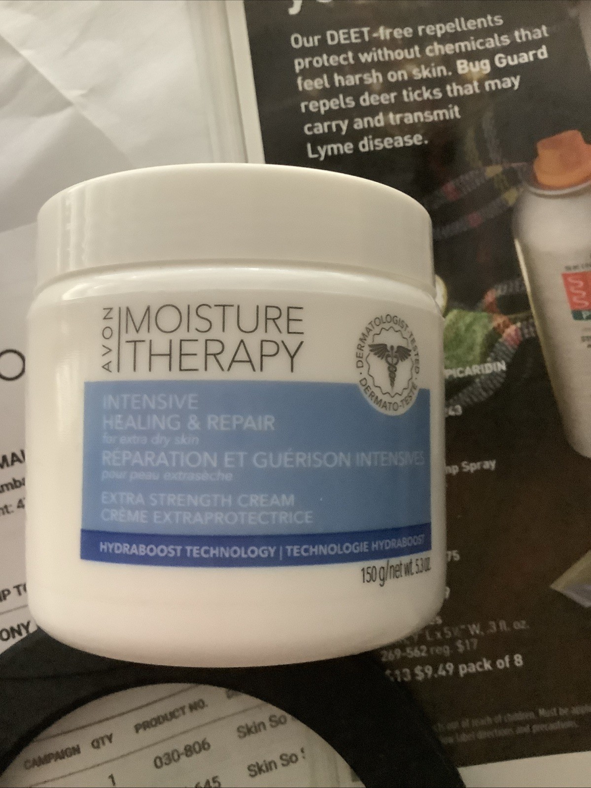 Avon Moisture Therapy Intensive Healing Repair Extra Strength Cream 5.3oz