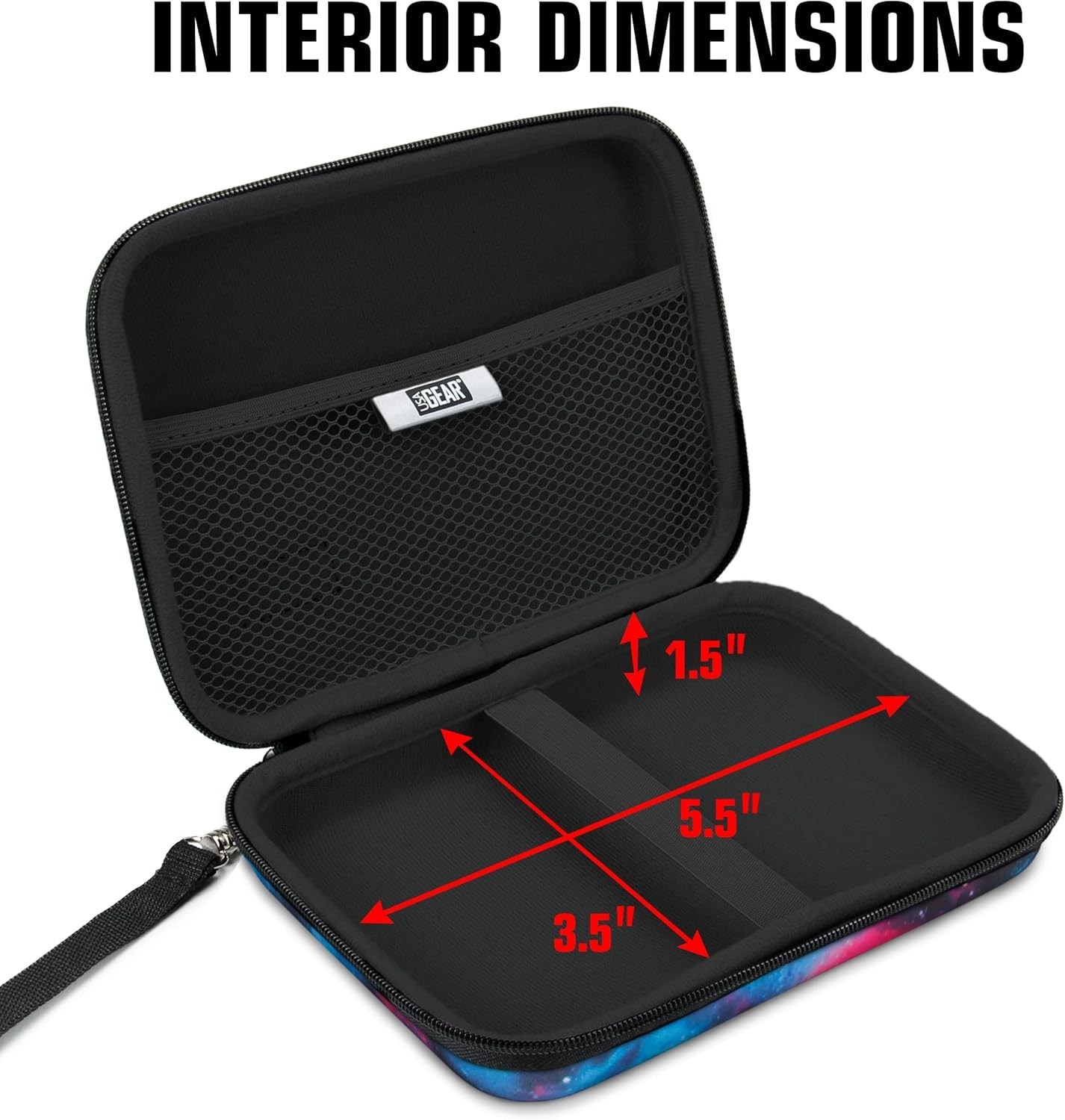 Scratch-Resistant TENS Unit Travel Case for Belifu, HiDow & AUVON Devices