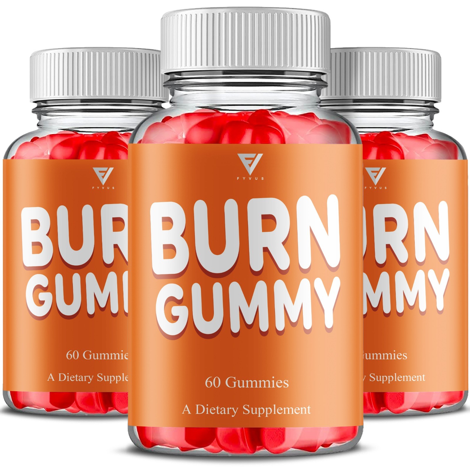 (3 Pack) Burn Gummy Weight Management Formula, BurnGummy (180 Gummies)