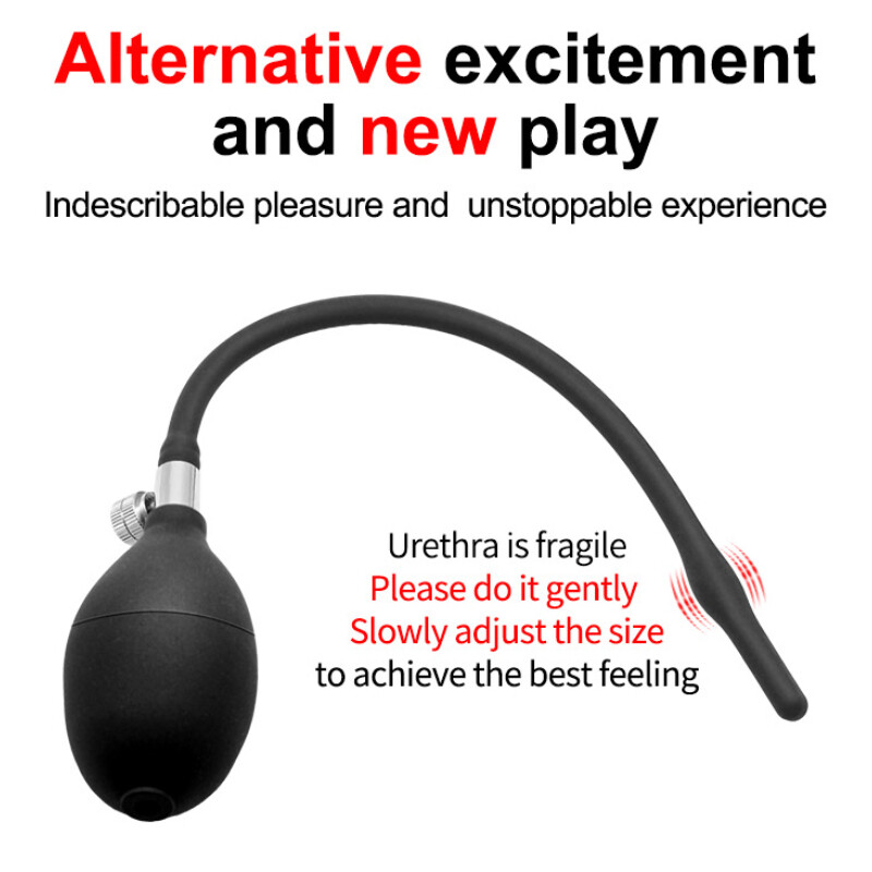 30cm Inflatable Urethra Expander s Pene Plugs Stretcher with Pump