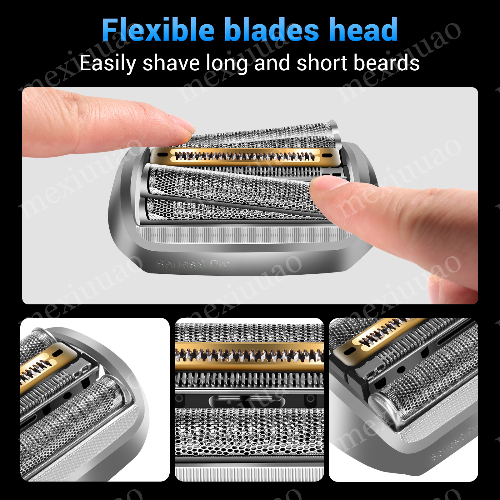 94M Replacement Shaver Head Compatible with Braun Series 9 Electric Razor 9030s