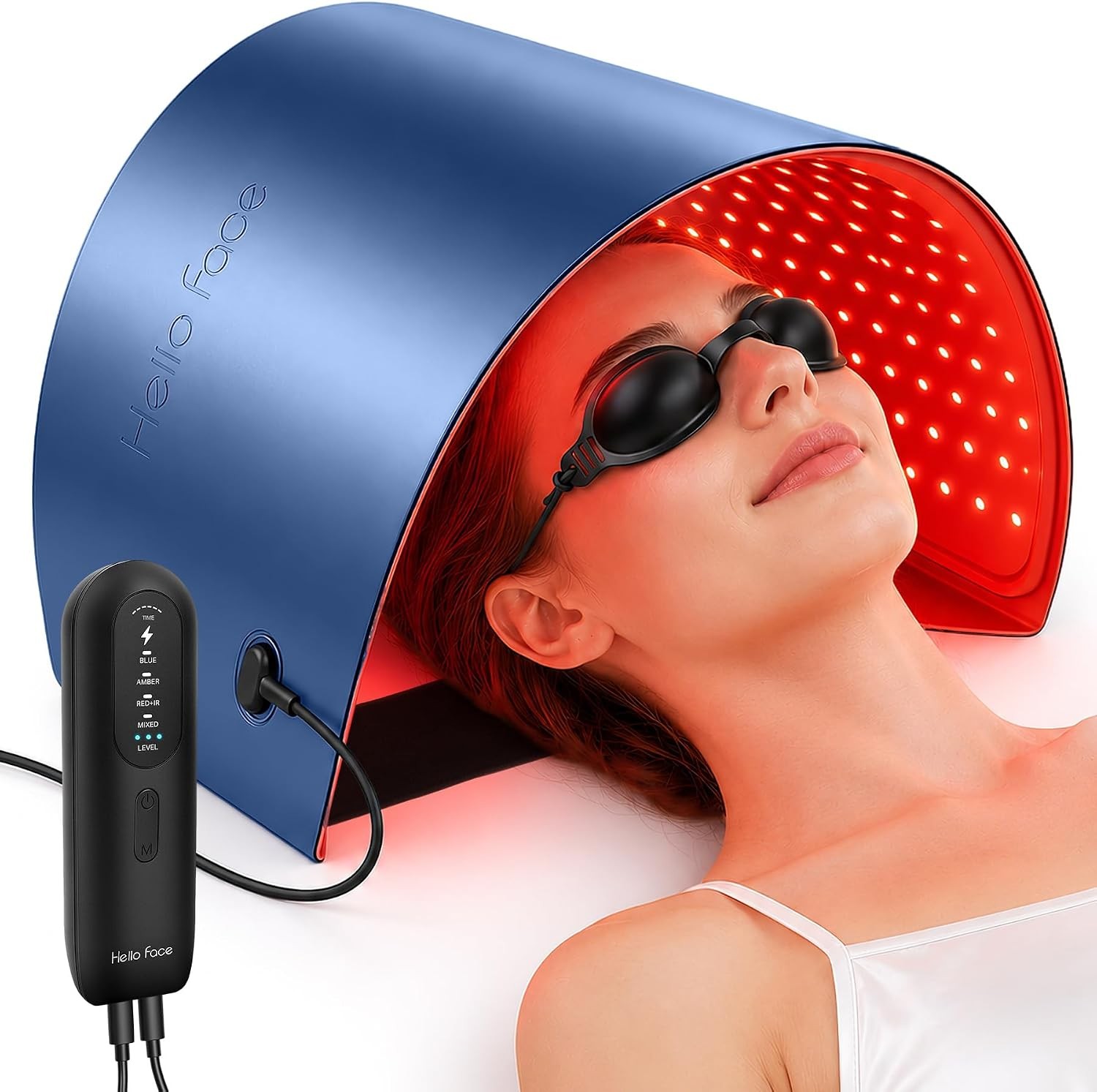 Flexible Red Light Therapy Panel for Face, Neck, Chest & Full Body