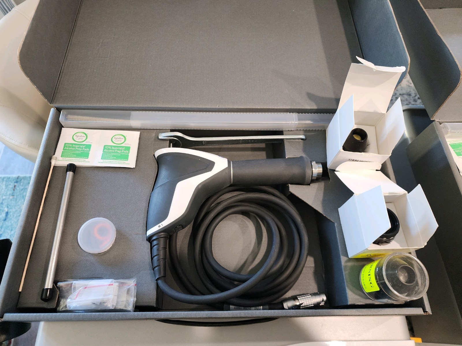 Shockwave therapy machine used