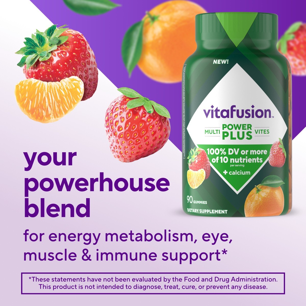 Vitafusion Multivitamin Power Chewable – 90ct