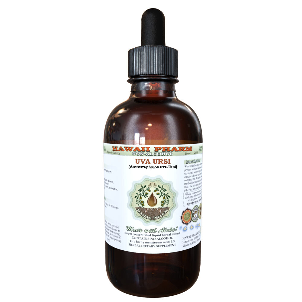 Uva Ursi (Arctostaphylos uva-ursi) Organic Dried Herb Liquid Extract