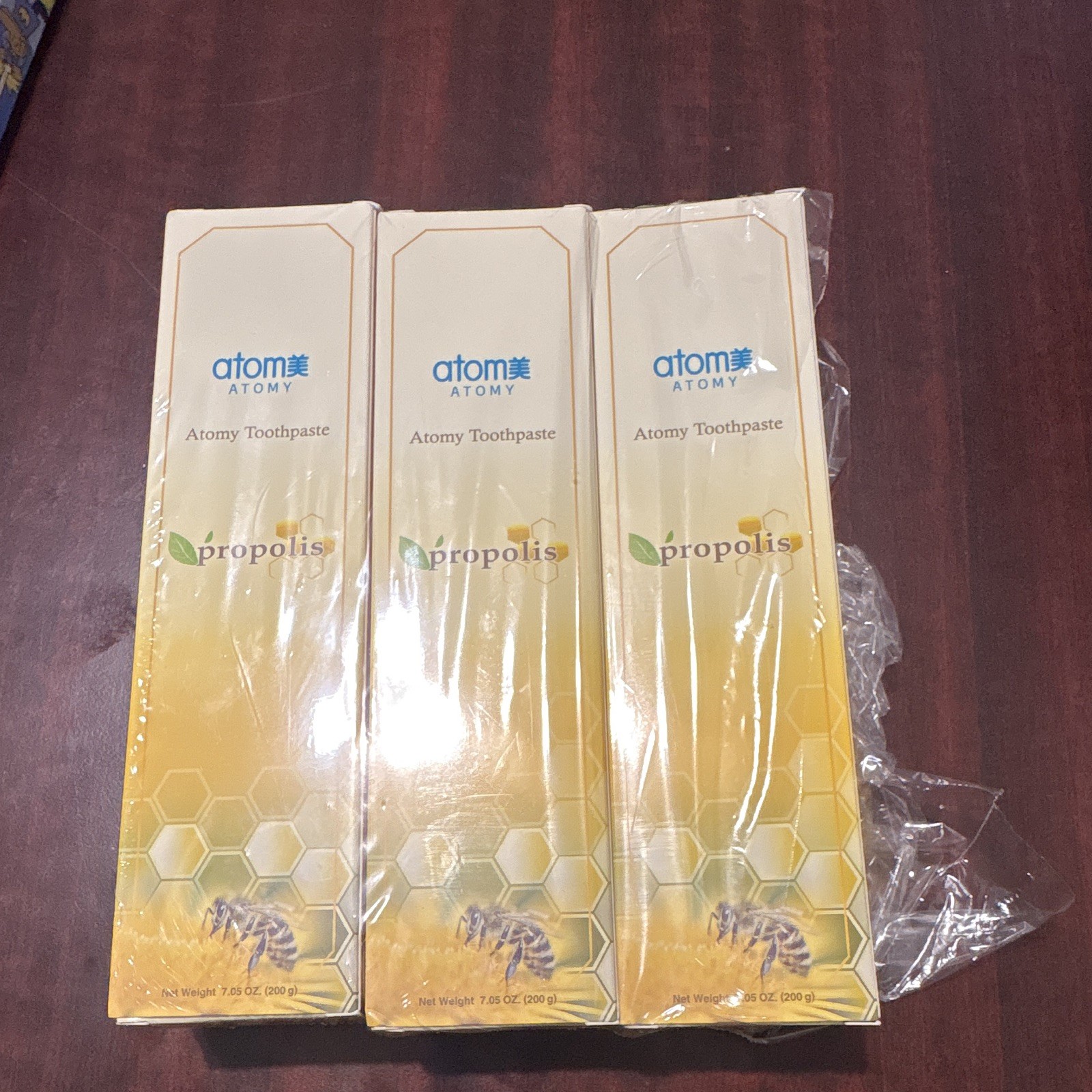 Atomy Propolis Toothpaste, Propolis Flavor, 7.05 oz (200 g), 3 Boxes