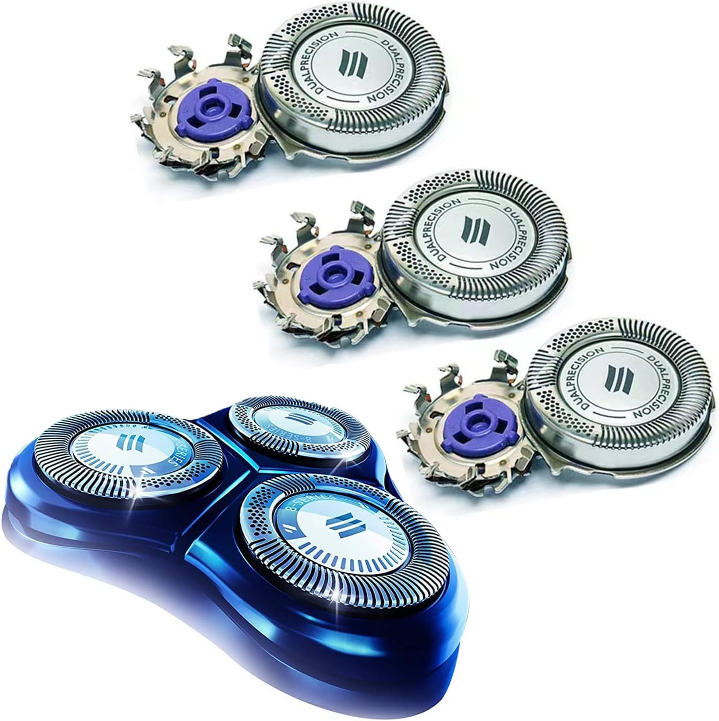 HQ8 Replacement Heads Original Compatible with New Upgraded Replacement Heads