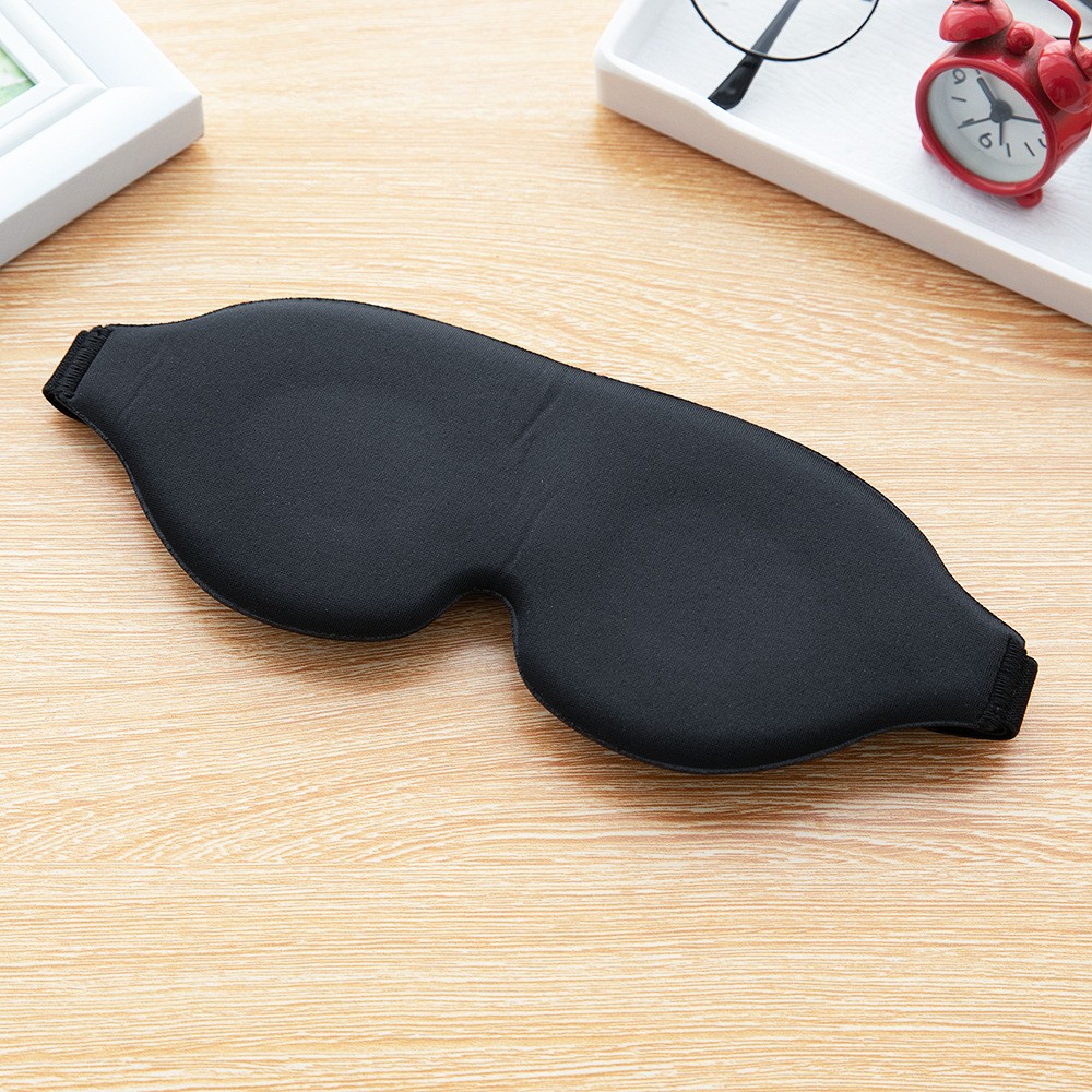 Light blocking, soft and comfortable fabric eye mask