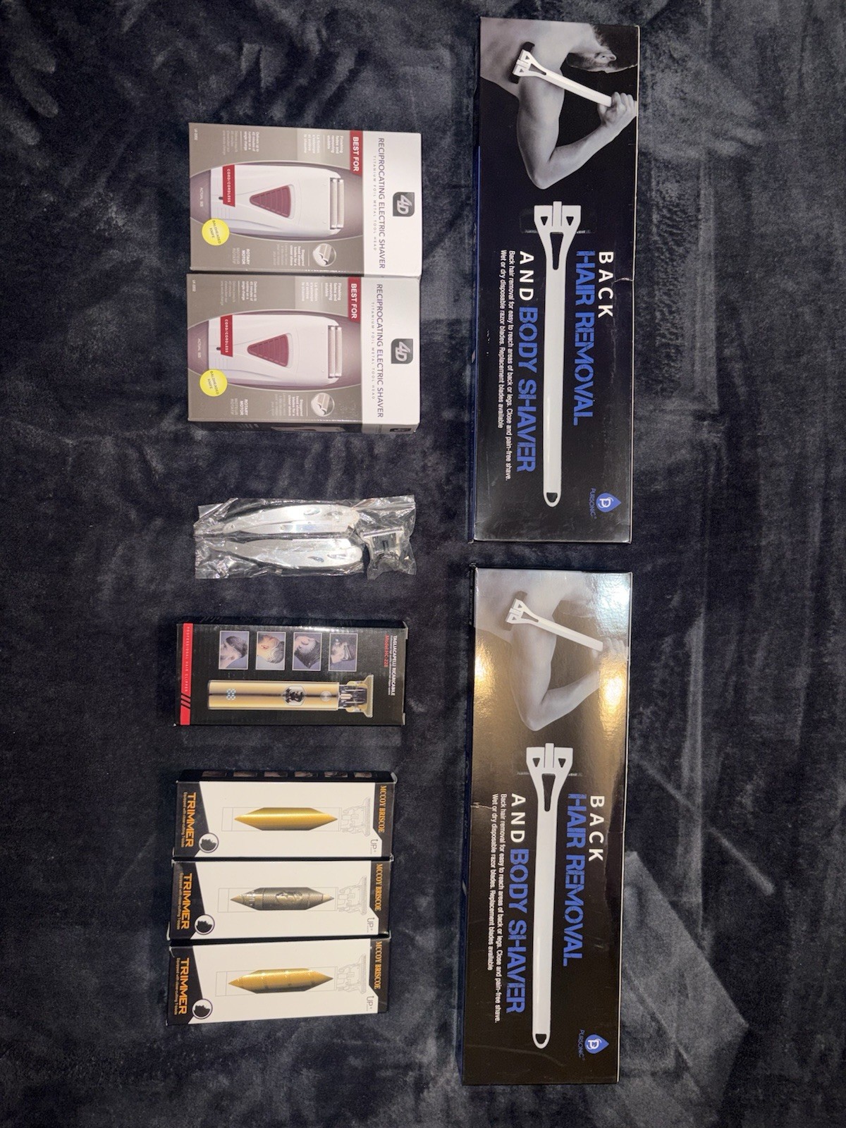 4D, Pursonic, Tagliacapelli, & MCcoy Briscoe Men’s Shaver Bundle