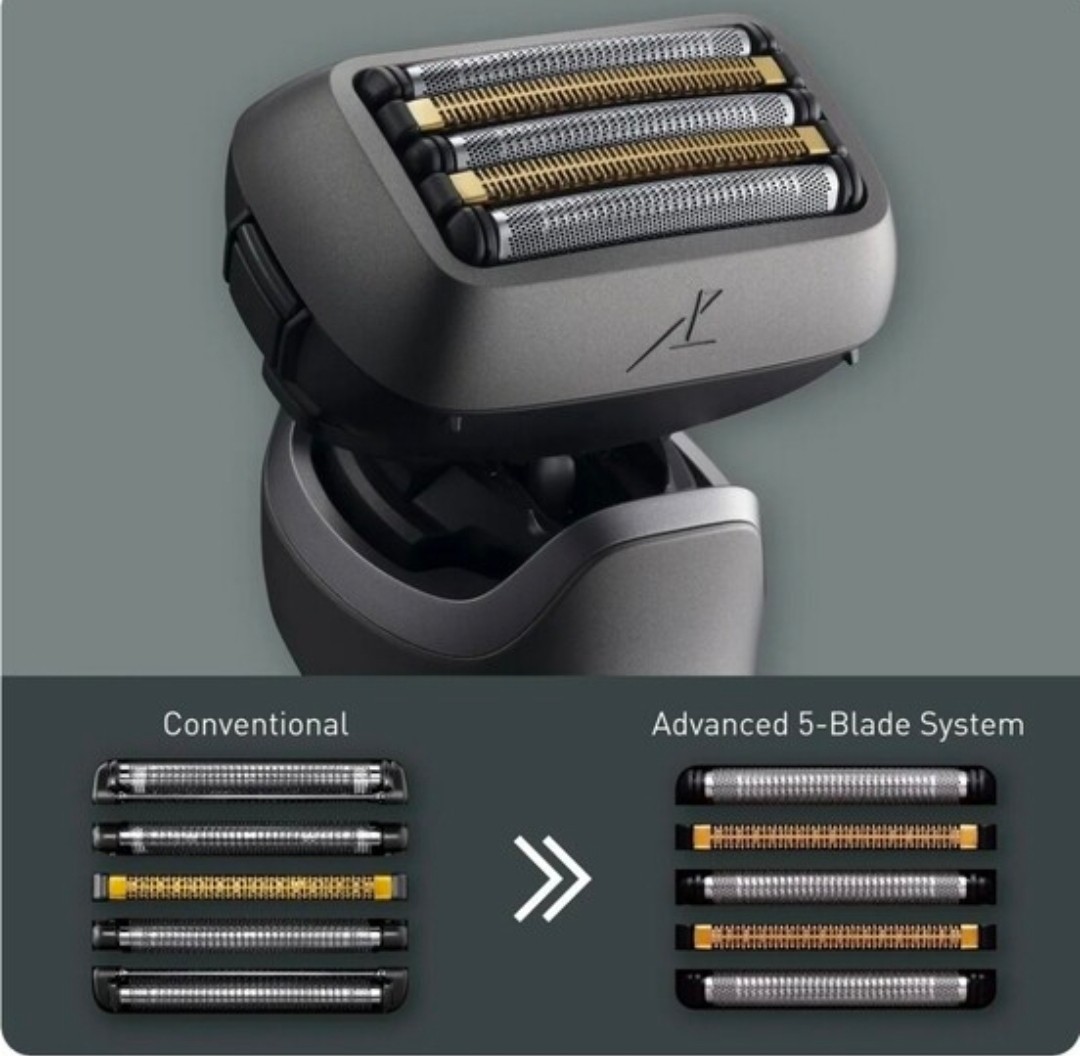 NIB Panasonic ARC5 PRO Electric Razor WetDry Foil Shaver Flexible Head ESL550WS