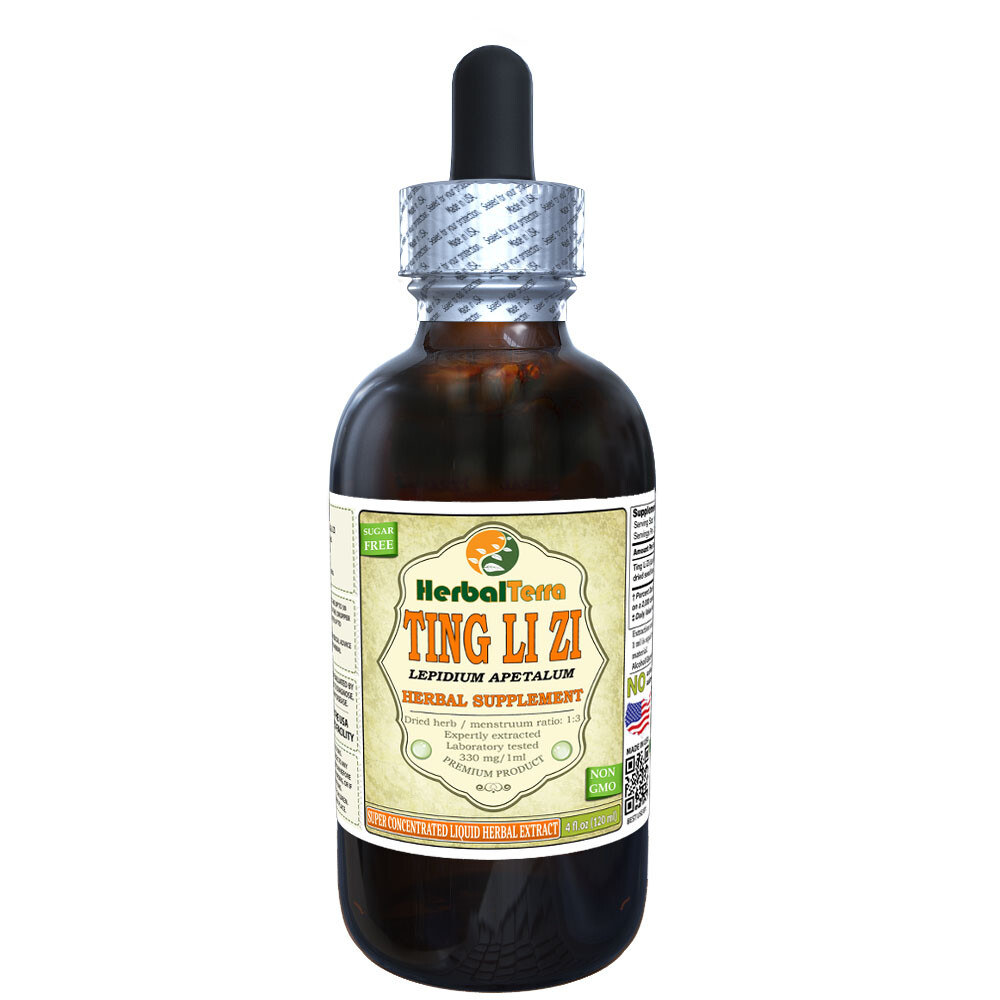 Ting Li Zi, Lepidium Tincture, Dried Seed Powder Liquid Extract