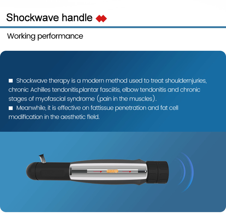 Professional Radial Pneumatic Shockwave Therapy Machine Pain Relief ED Treatment