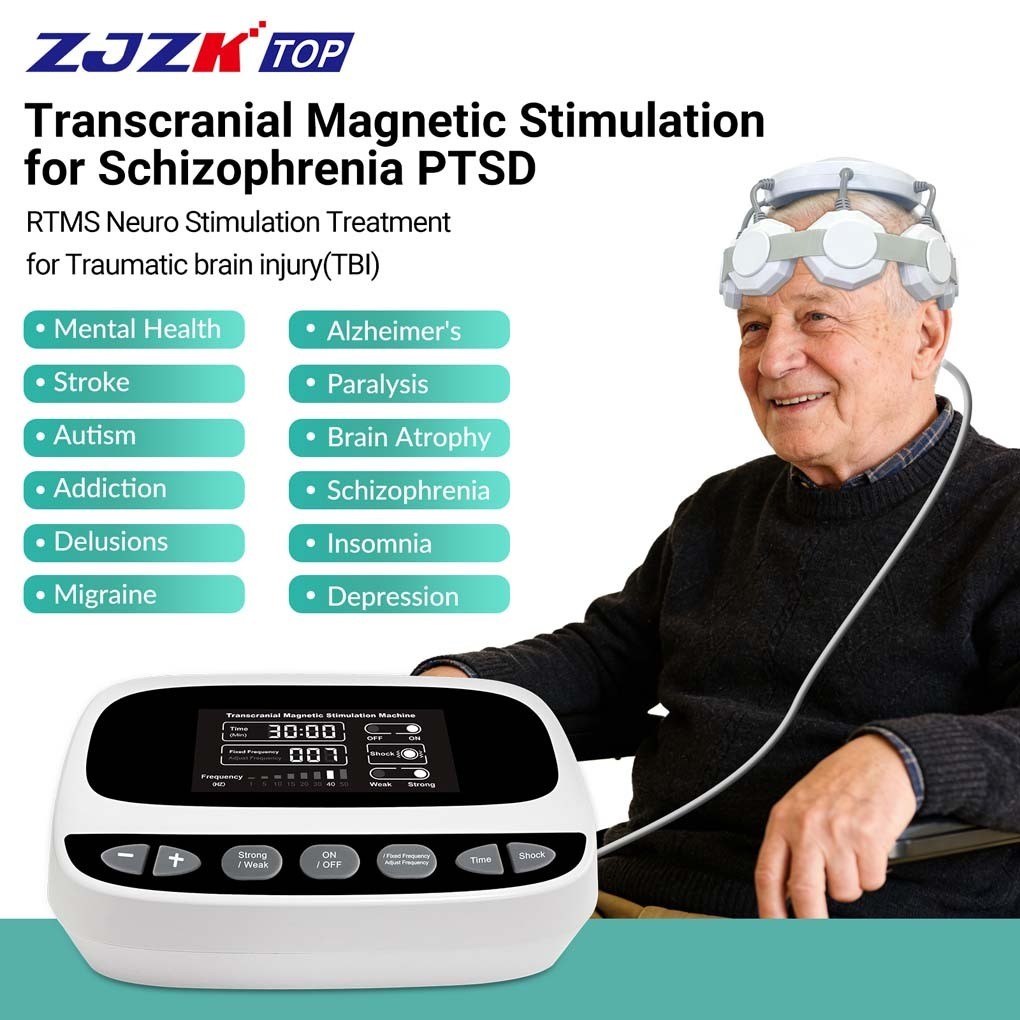 Transcranial Magnetic Machine for Stress Support Anxiety Relief Brain Health