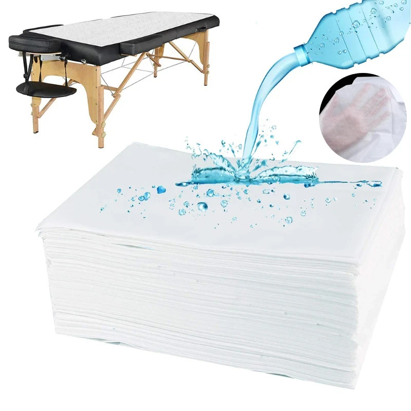 Disposable Non Woven Massage Bed Sheets Spa & Beauty Salon Hotel,Travel 10 Sheet