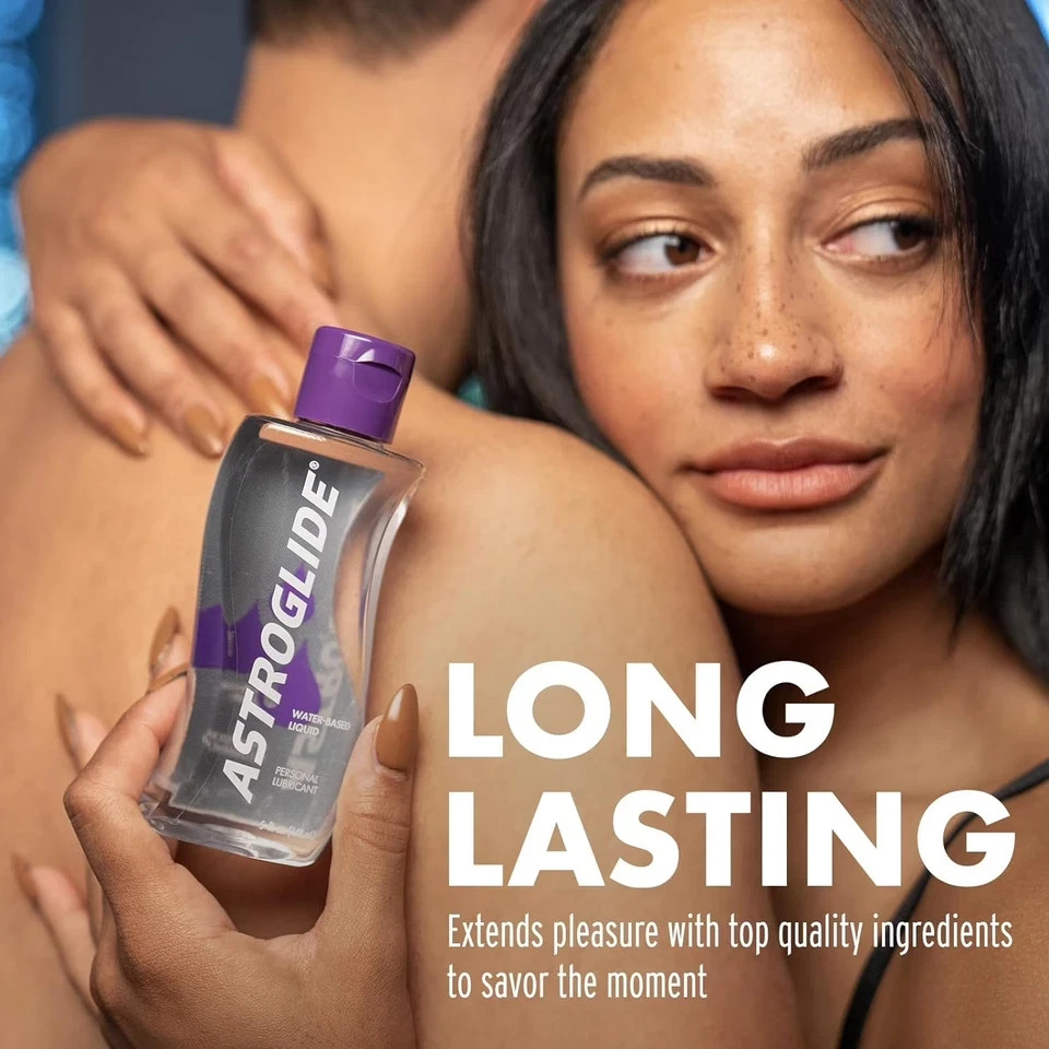 Astroglide Liquid Water Based Personal Lube Condom Compatible Lube 5 Oz