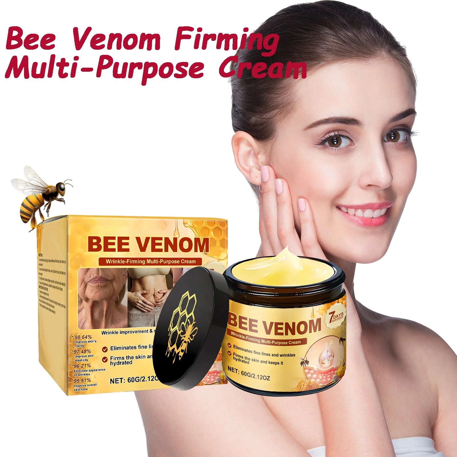 NEW XRLXRL Bee Venom Pain Relief Bone Healing Cream,Joint & Bone Therapy cream