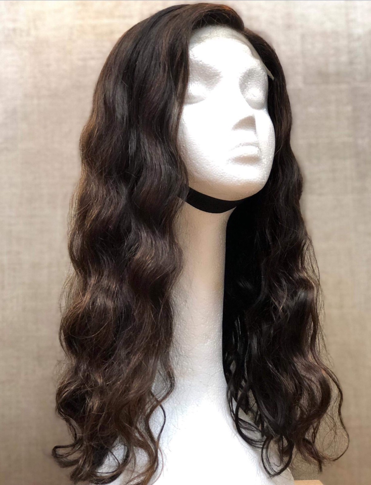 772 Glam 18″ Human Hair Medical Wig Unit