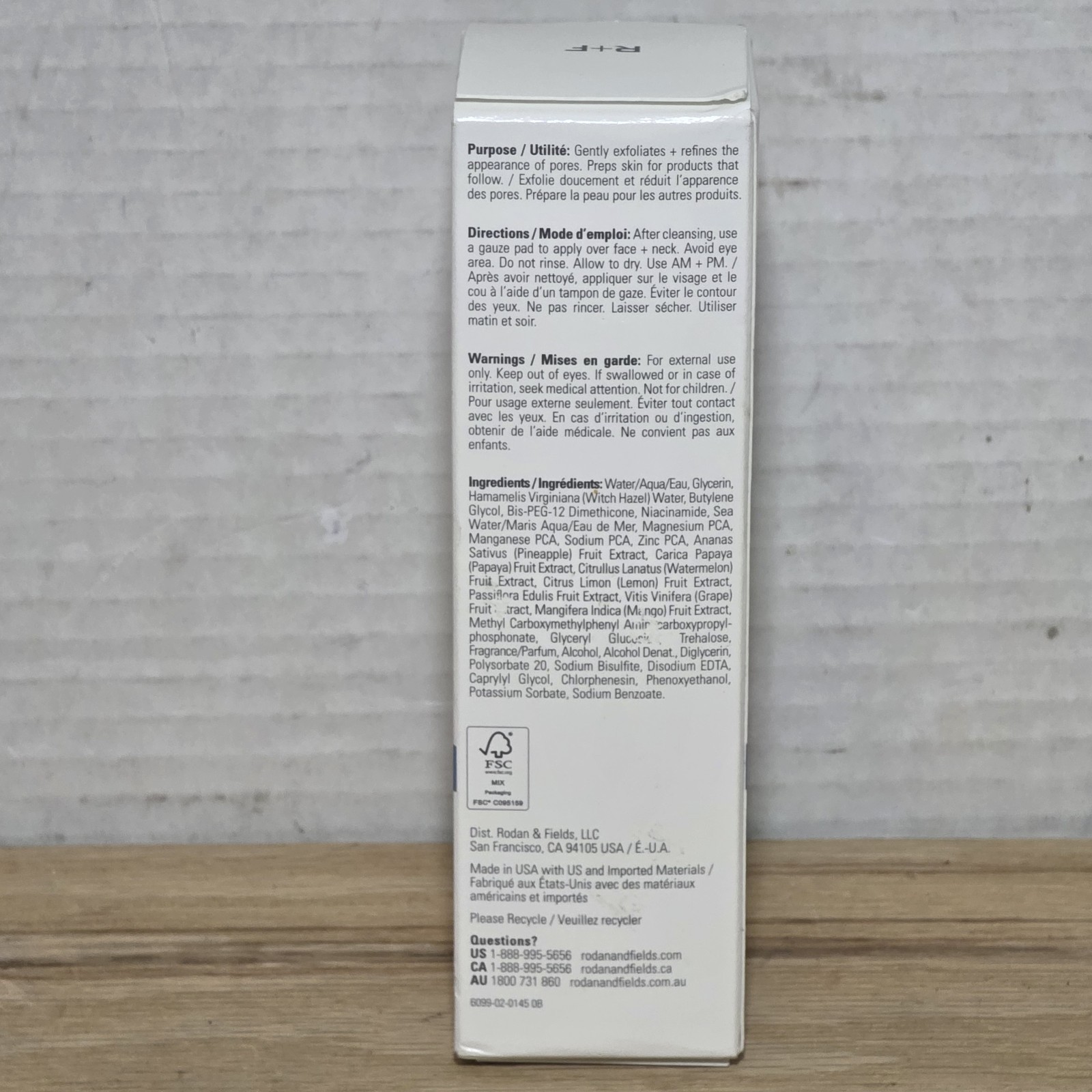 Rodan + and Fields REDEFINE Step 2 Pore Refining Toner 4.2 Fl Oz Brand New
