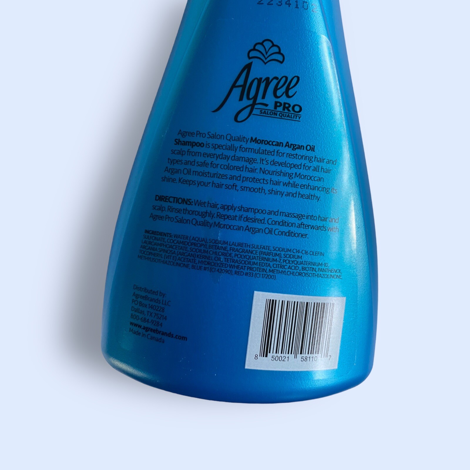 AGREE PRO Moroccan Argan Oil Shampoo & Conditioner Set 12.5 fl oz each