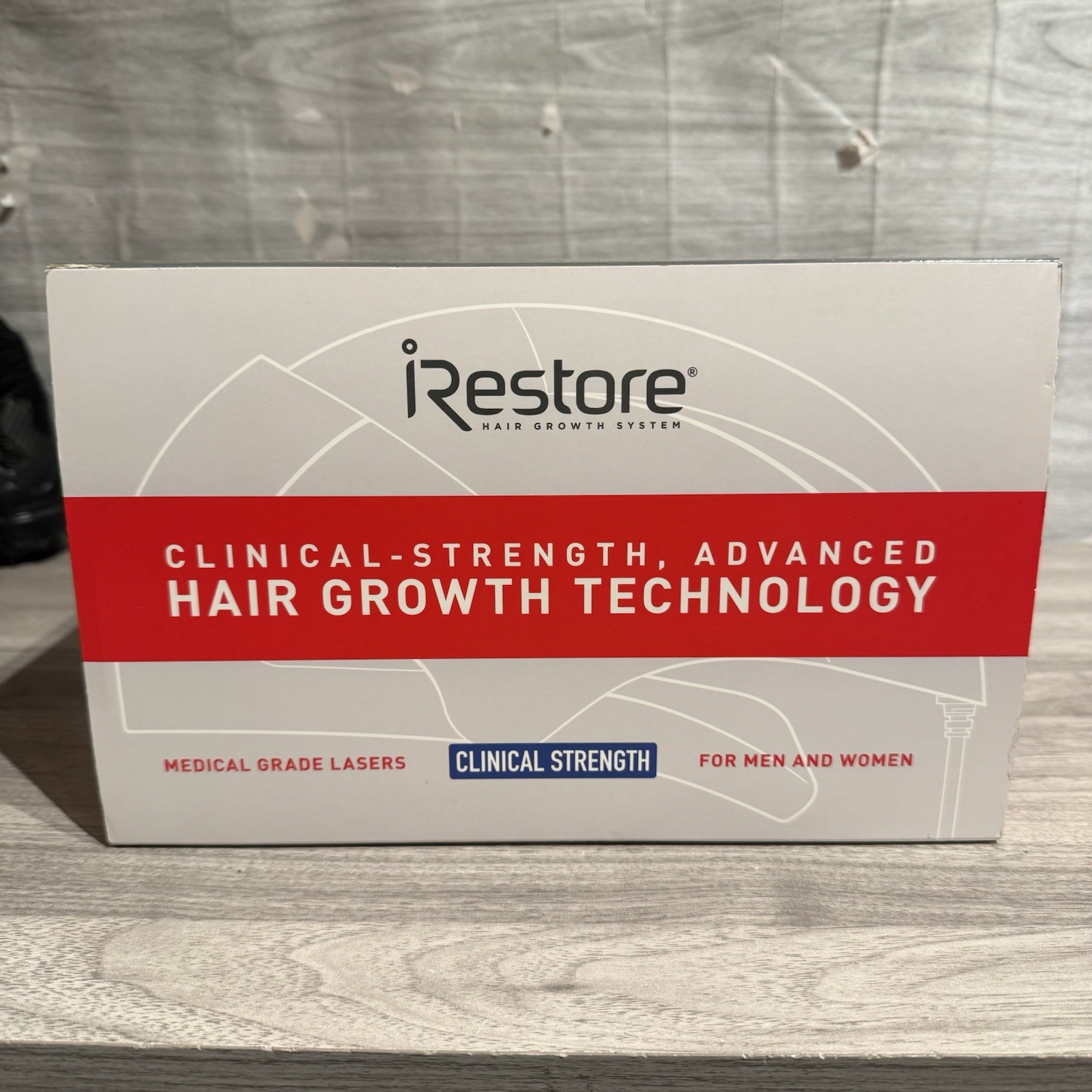 iRestore Essential ID-500-P Laser Hair Growth System Helmet FDA Clear 120 Diodes