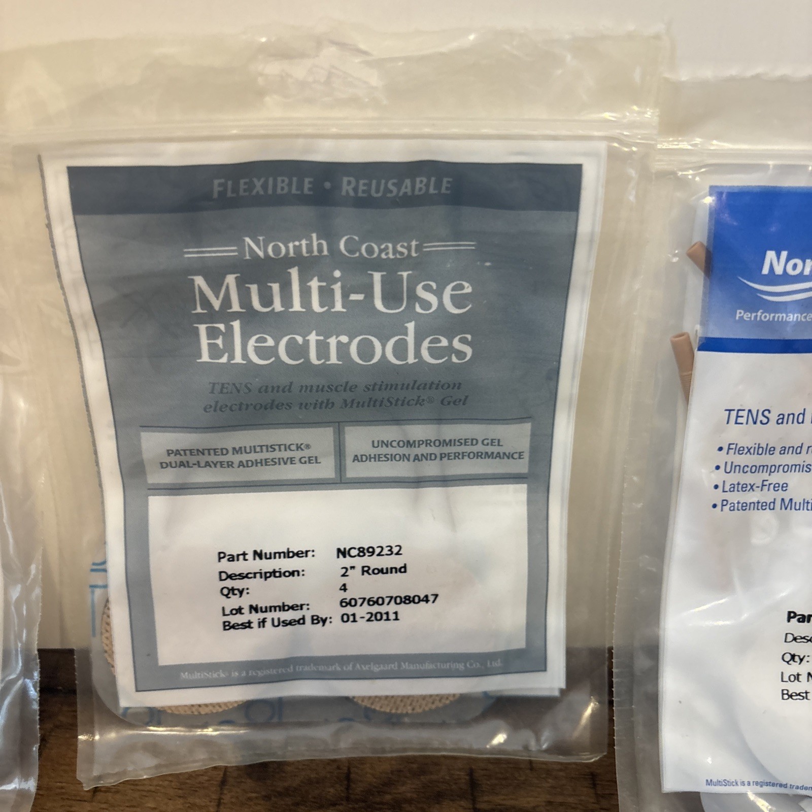 TENS 3000 & Opened Expired Electrodes