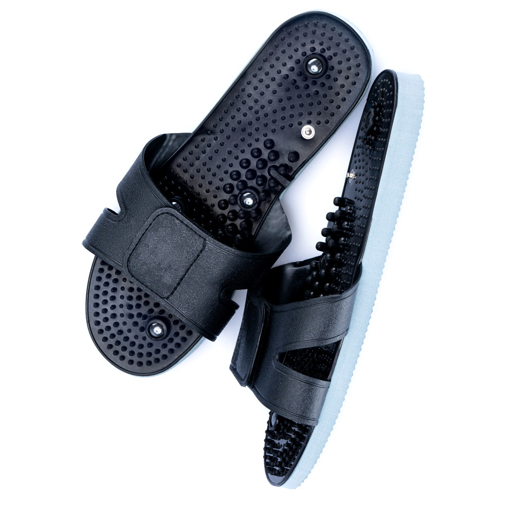 Tens Unit Muscle Stimulator Reflexology Slipper Snap On Connection For Tens Unit