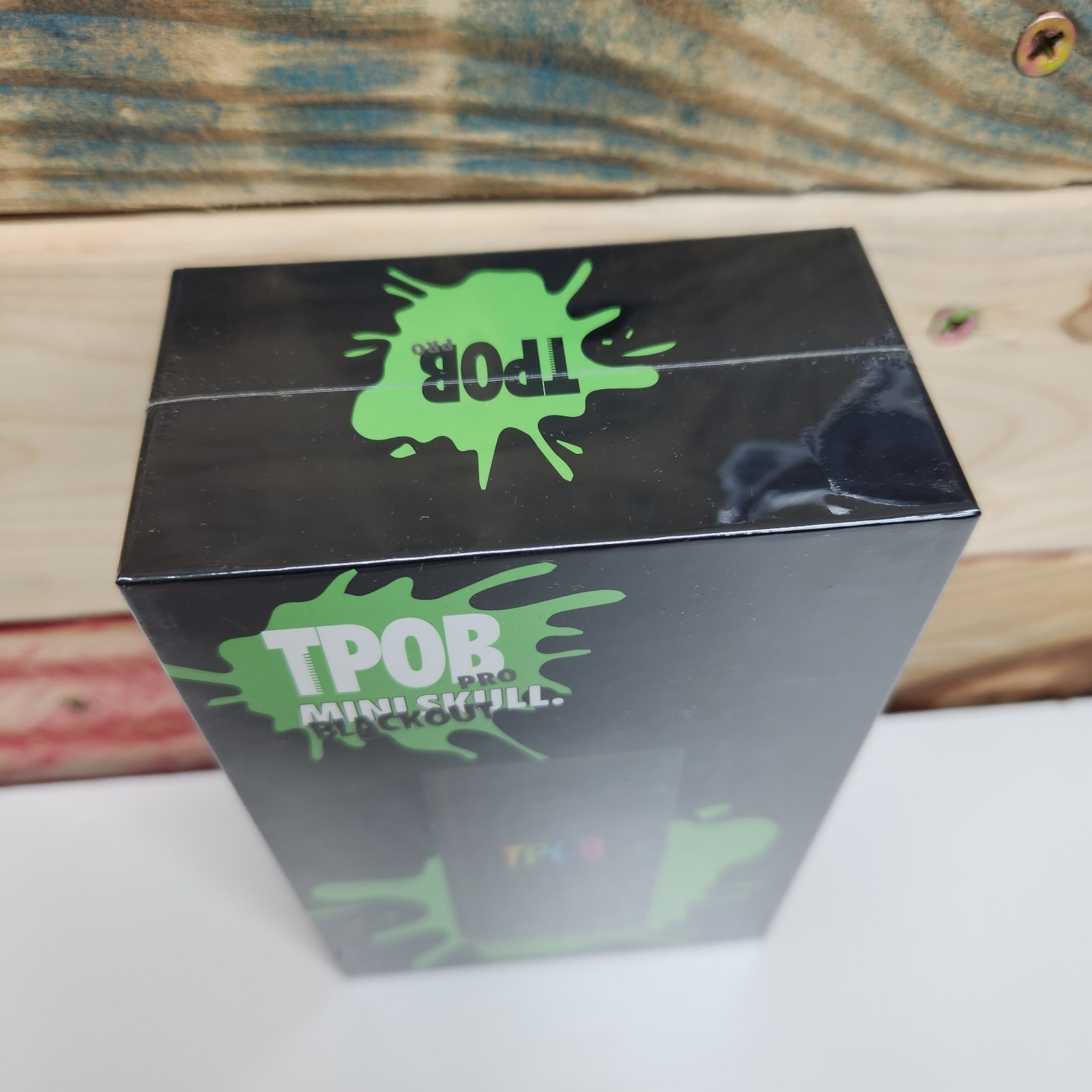 TPOB Mini Skull Blackout Single Shaver Compact Design All Black 9000 RPM NEW*